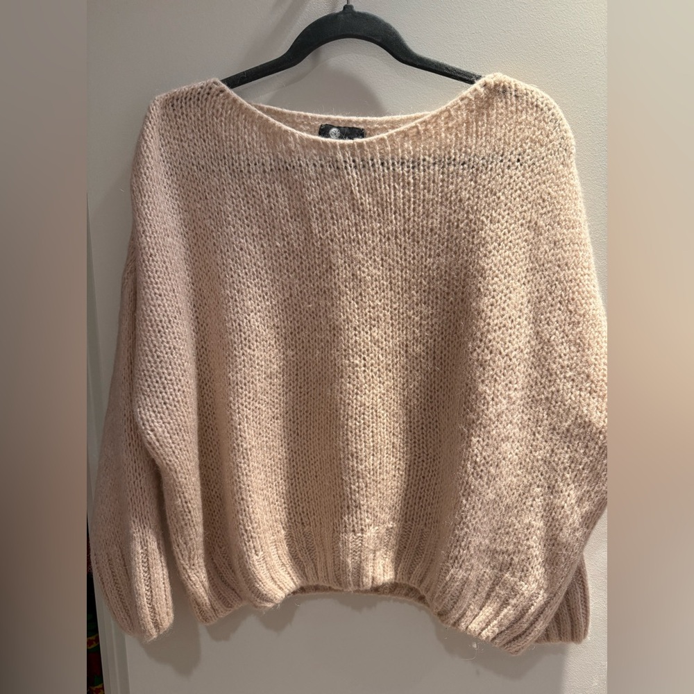 Italian Made Boatneck Sweater